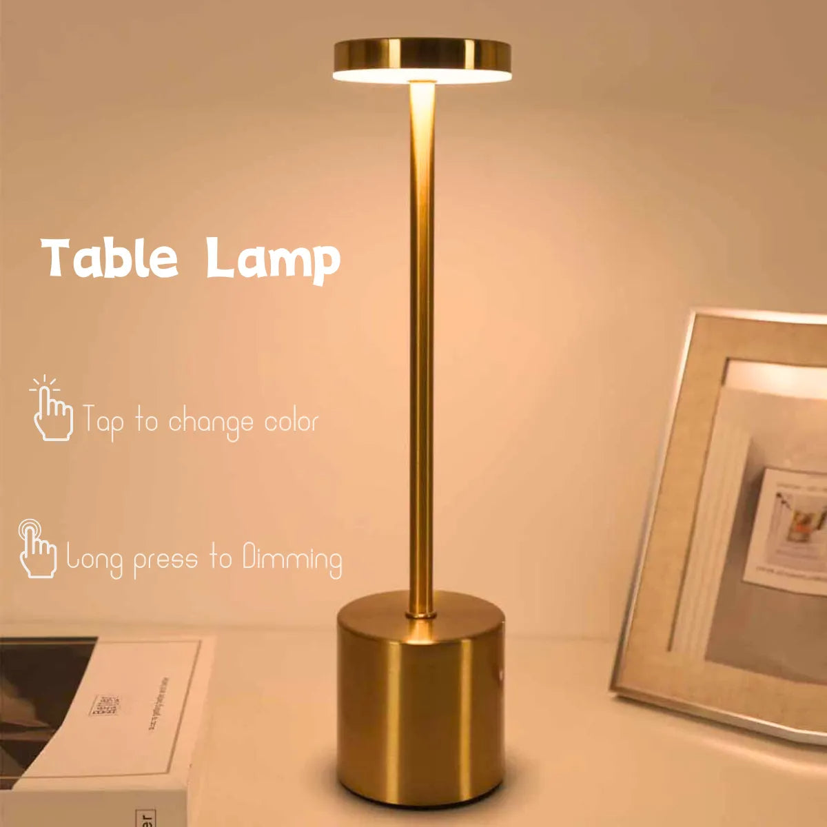 Touch Metal Lamp