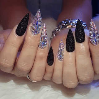 100pcs Artificial Nails For Girls