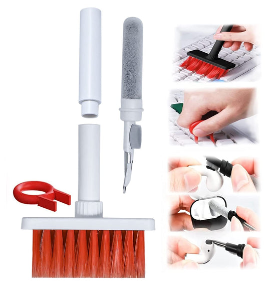 CleanCraft-Soft Brush 5 In 1 Multi-function Cleaning Tools Kit