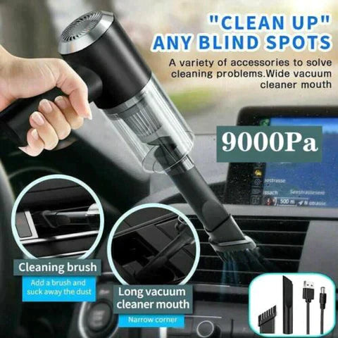 CleanCar-Wireless Handheld Car Vacuum Cleaner